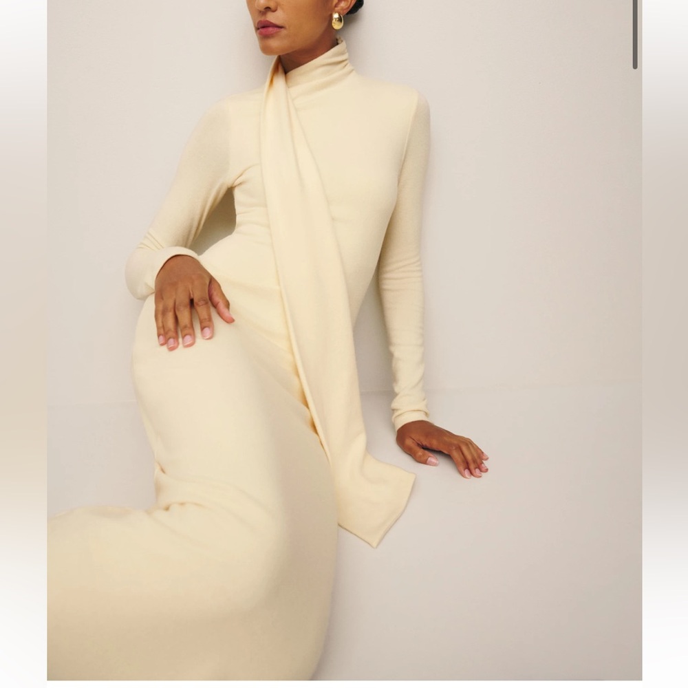 Brand new azure knit dress